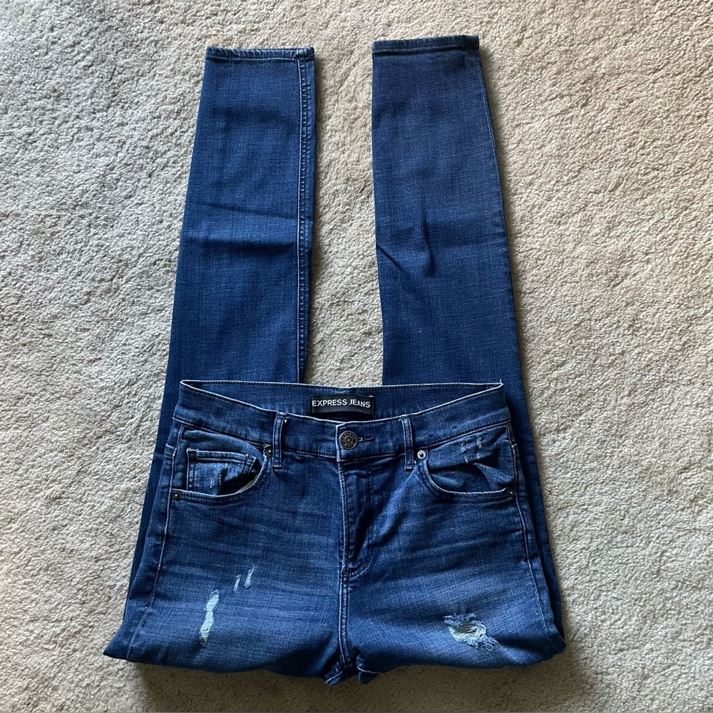 Express High-Rise Jegging Jeans Size 8